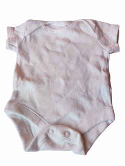 Bílé body s krátkým rukávem secondhand F&F