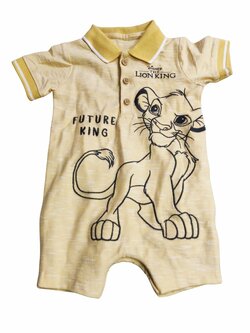 Žlutý overal Lví král Simba pro kluky outlet Disney