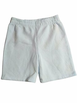 Světle modré teplákové kraťasy pro holky secondhand Matalan