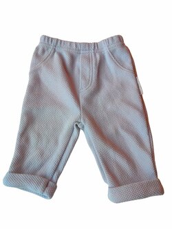 Světle modré kalhoty pro kluky secondhand My little chick