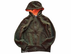 Tmavě zelená mikina s kapucí pro kluky secondhand little kids Tmavě zelená mikina s kapucí pro kluky secondhand little kids