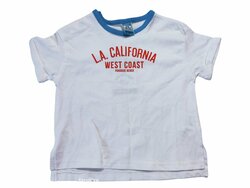 Triko krátké pro kluky bílé s nápisem outlet Triko krátké pro kluky bílé s nápisem outlet