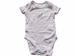 Body bílé krátké pro kluky s obrázkem secondhand Body bílé krátké pro kluky s obrázkem secondhand