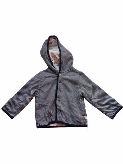 Modrá pruhovaná mikina pro kluky secondhand Jasper Conran Modrá pruhovaná mikina pro kluky secondhand Jasper Conran