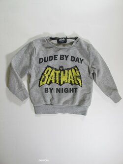 Mikina pro kluky s obrázky šedá secondhand Mikina pro kluky s obrázky šedá secondhand