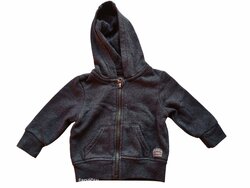 Tmavě modrá mikina s kapucí pro kluky secondhand Rebel Tmavě modrá mikina s kapucí pro kluky secondhand Rebel