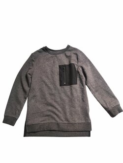 Śedá mikina s kapsou pro kluky secondhand outfit Śedá mikina s kapsou pro kluky secondhand outfit