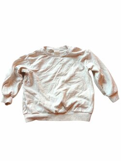 Jarní mikina šedá pro holky secondhand H&M