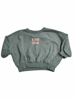 Tmavě zelená mikina s nápisem pro holky secondhand George Tmavě zelená mikina s nápisem pro holky secondhand George