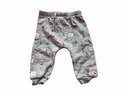 Šedé tepláky s obrázky pro holky secondhand Matalan