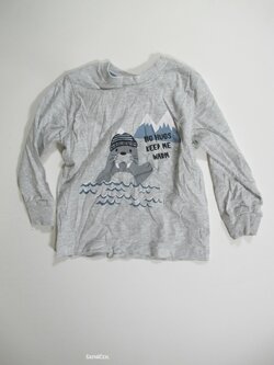 Triko dl.rukáv pro kluky šedé secondhand Triko dl.rukáv pro kluky šedé secondhand
