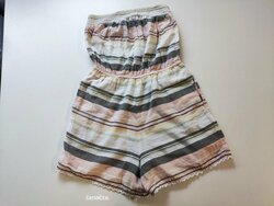 Overal pruhovaný pro holky bez ramínek 4 barvy secondhand Overal pruhovaný pro holky bez ramínek 4 barvy secondhand