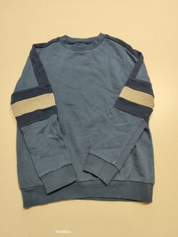 Modrá mikina pro kluky secondhand