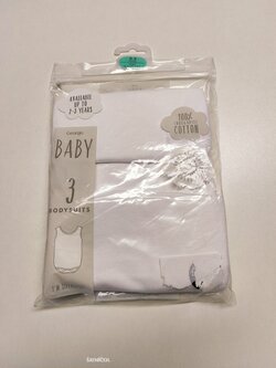 Body bílé kr. rukáv 3ks outlet Body bílé kr. rukáv 3ks outlet