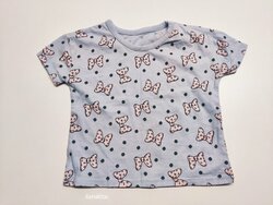 Světle modré triko Minie pro holky secondhand Světle modré triko Minie pro holky secondhand