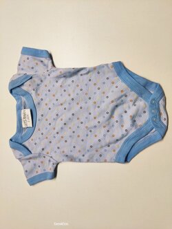 Modré body s kroužkami pro kluky secondhand Modré body s kroužkami pro kluky secondhand