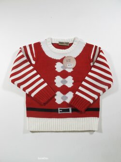 Vánoční svetr s mašličkami outlet Vánoční svetr s mašličkami outlet