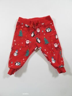 Obrázkové vánoční tepláky second hand Obrázkové vánoční tepláky second hand