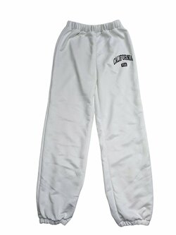 bílé tepláky pro holky secondhand 