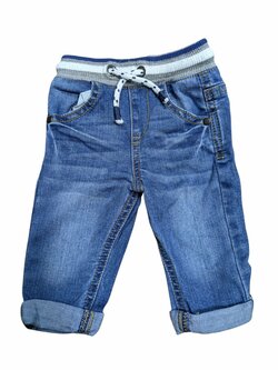 džiny s gumou v pase pro miminka secondhand fred and flo 