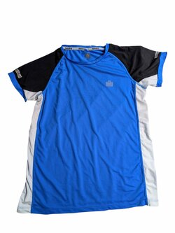 modré sportovní tričko secondhand admiral 