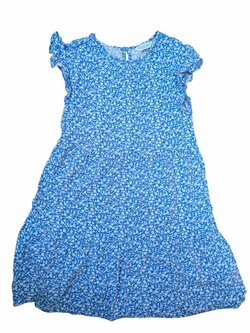 Modré šaty kytkované pro holky secondhand Primark Modré šaty kytkované pro holky secondhand Primark