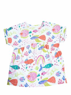 tričko s rybkami pro holky secondhand Tu tričko s rybkami pro holky secondhand Tu