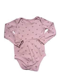 růžové body se srdíčky pro holky secondhand george růžové body se srdíčky pro holky secondhand george