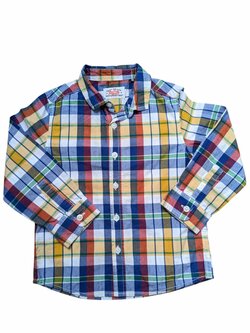 kostkovaná košile pro kluky secondhand next