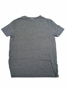 Žíhané šedé triko s kapsičkou pro kluky secondhand M&S Žíhané šedé triko s kapsičkou pro kluky secondhand M&S