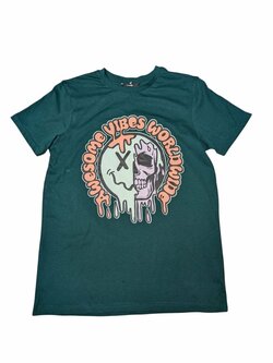 Tmavě zelené tričko s obrázkem pro kluky outlet George Tmavě zelené tričko s obrázkem pro kluky outlet George