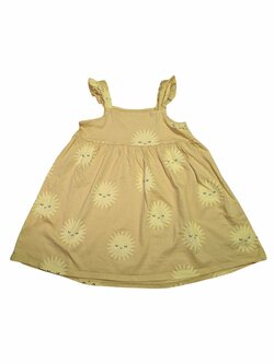 Žluté šaty se sluníčkem pro holky secondhand George