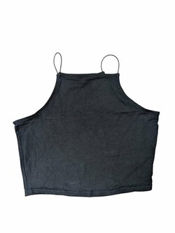 Černý topík pro holky secondhand New Look Černý topík pro holky secondhand New Look