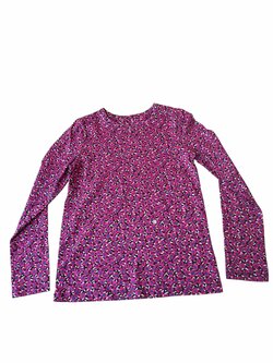 růžové triko s dlouhým rukávem pro holky