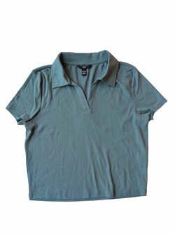 Zelený top pro holky secondhand New look 