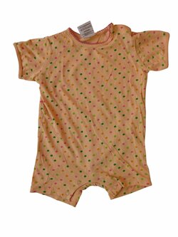 lososový overal pro holky secondhand Papagino 