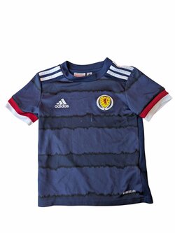 Fotbalový dres Skotsko pro kluky secondhand Adidas Fotbalový dres Skotsko pro kluky secondhand Adidas