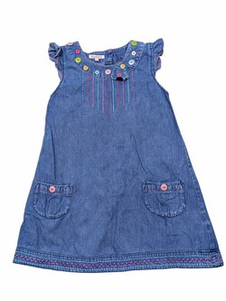 Džínové šaty pro holky secondhand bluezoo Džínové šaty pro holky secondhand bluezoo