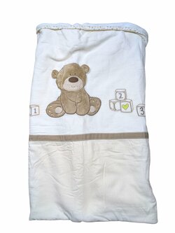 Světlá deka s obrázky secondhand mothercare