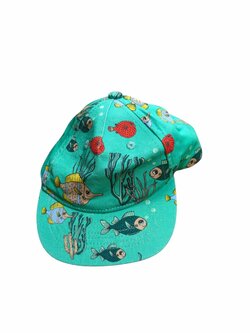 Zelená kšiltovka s obrázky pro kluky outlet mimimarket Zelená kšiltovka s obrázky pro kluky outlet mimimarket