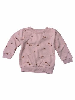 Růžová mikina s koníky pro holky outlet Primark Růžová mikina s koníky pro holky outlet Primark