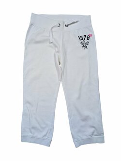 Bílé tepláky pro holky outlet Indigo