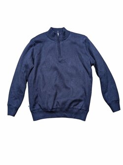 Tmavě modrá svetrová mikina pro kluky secondhand Decathlon Tmavě modrá svetrová mikina pro kluky secondhand Decathlon