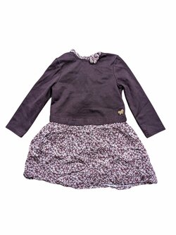 Vínové šaty mikinové pro holky secondhand Sergent Major