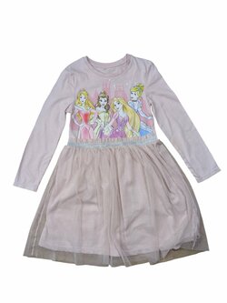 Světle růžové šaty princezen pro holky secondhand Disney