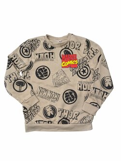 Světlá mikina se superhrdiny pro kluky secondhand Marvel Světlá mikina se superhrdiny pro kluky secondhand Marvel