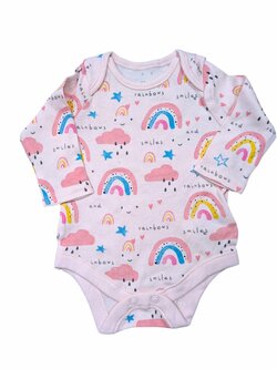 Růžové body s obrázky pro holky secondhand Lullaby Růžové body s obrázky pro holky secondhand Lullaby