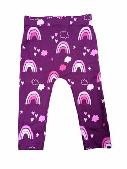 Vínové kalhoty s obrázky pro holky outlet George Vínové kalhoty s obrázky pro holky outlet George