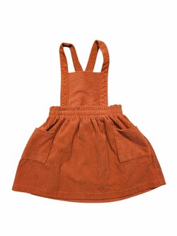 Oranžové šaty žebrované pro holky secondhand Oranžové šaty žebrované pro holky secondhand