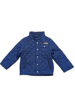 Tmavá bunda teplejší pro kluky secondhand H&M